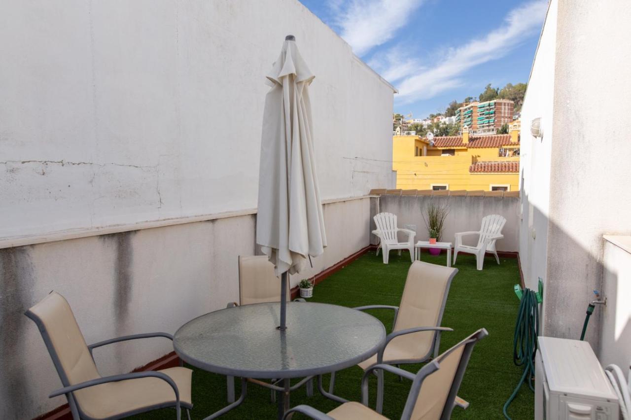 Apartamentos Chuita Playa Málaga Dış mekan fotoğraf